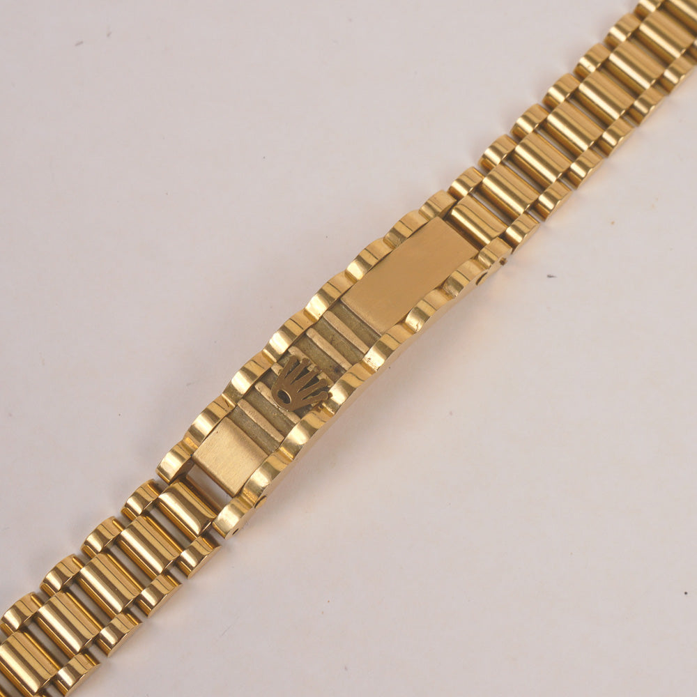 Mens Golden Chain Bracelet R