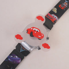 Spinner Watch For KIDS Black Car