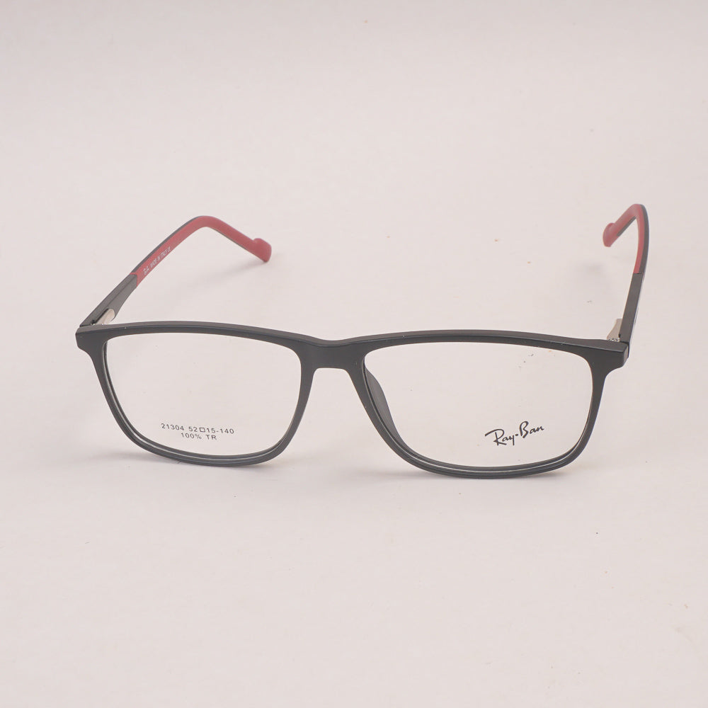 Black Red Optical Frame For Man & Woman 21304