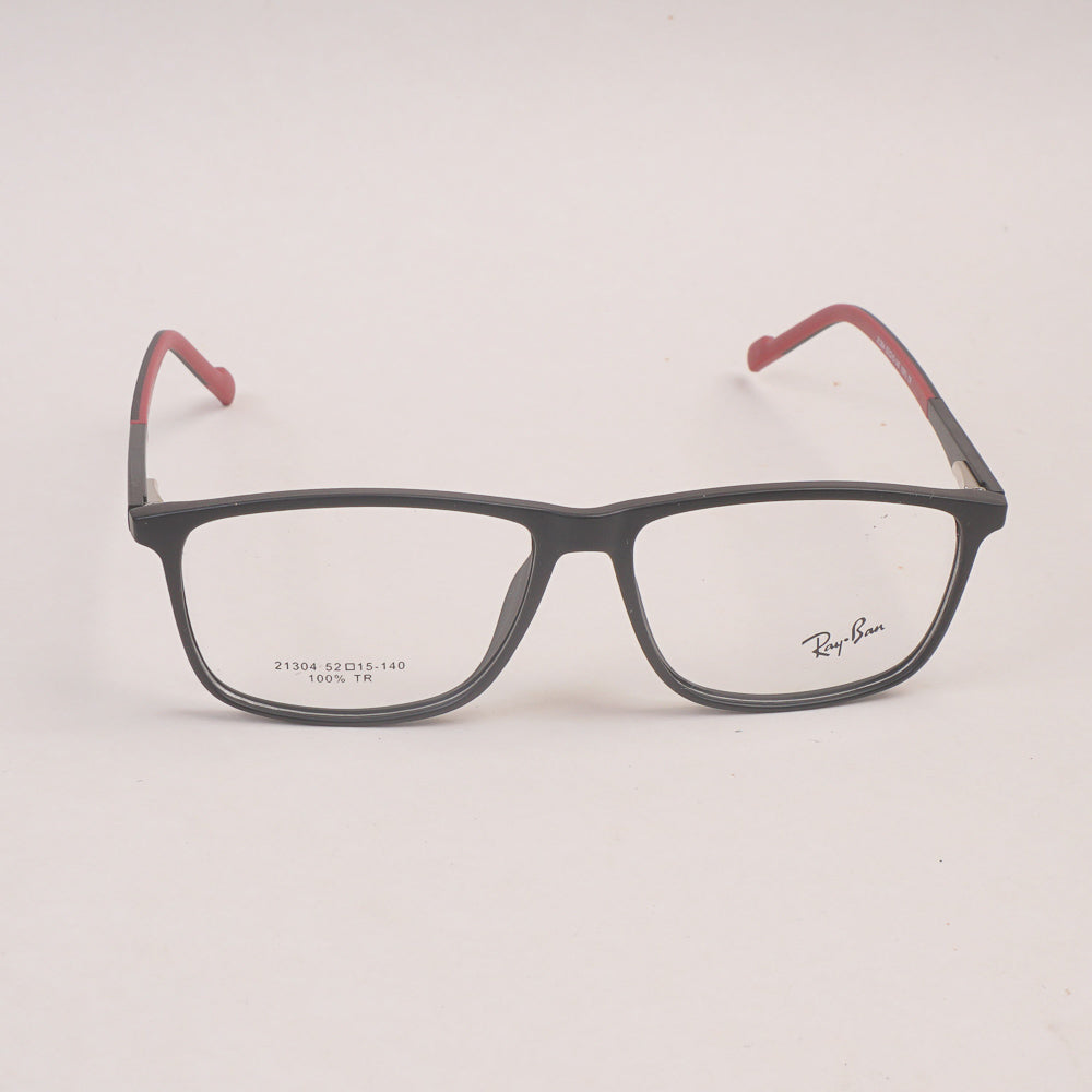 Black Red Optical Frame For Man & Woman 21304