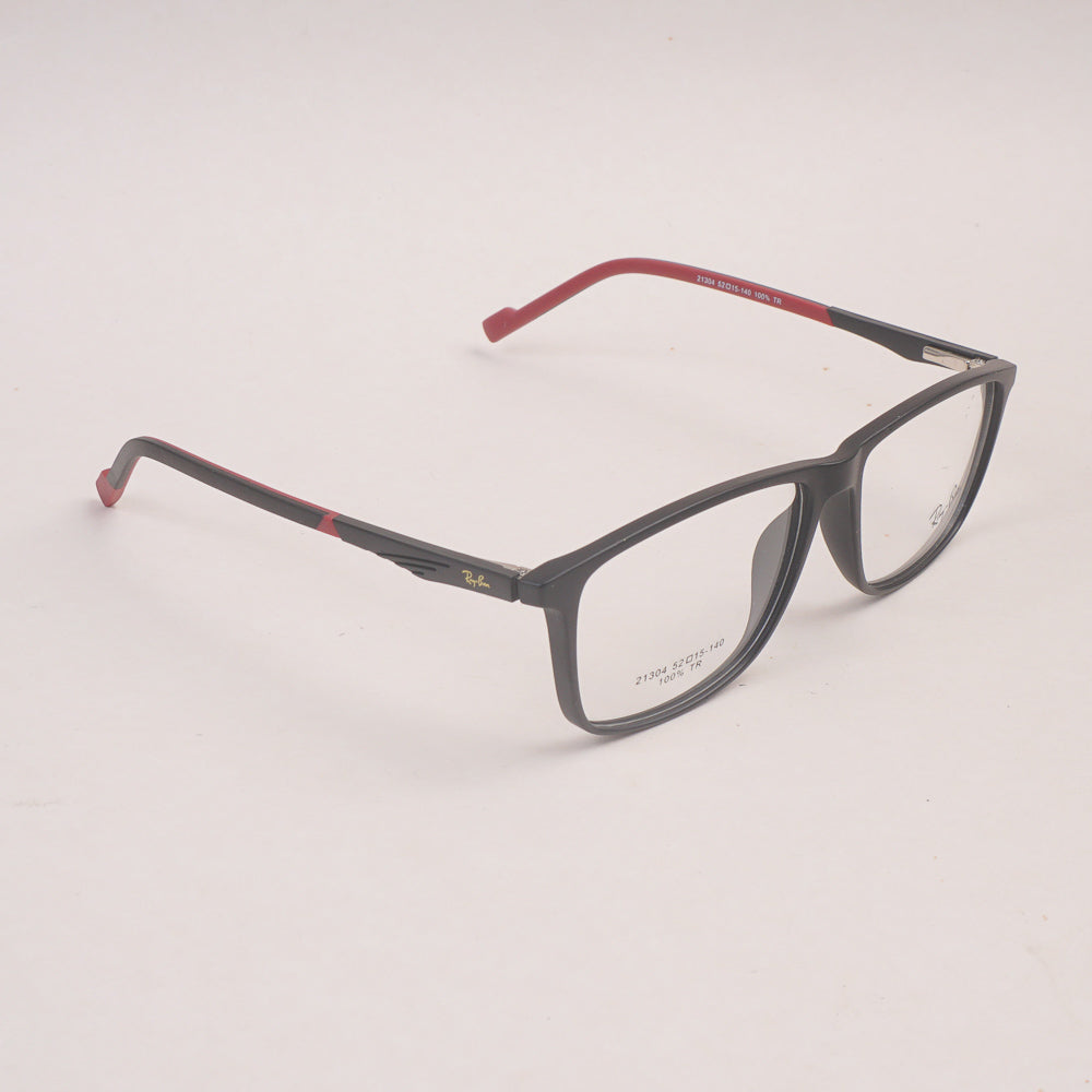 Black Red Optical Frame For Man & Woman 21304