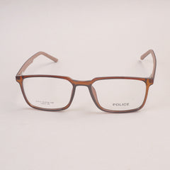 Black Brown Shade Optical Frame For Man & Woman 21117