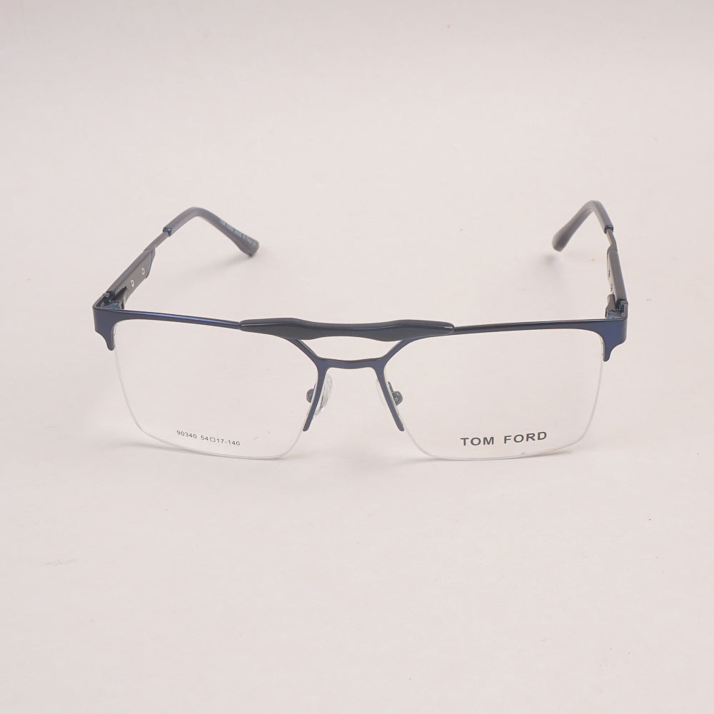 Metal Optical Frame For  Woman Blue Black 90340