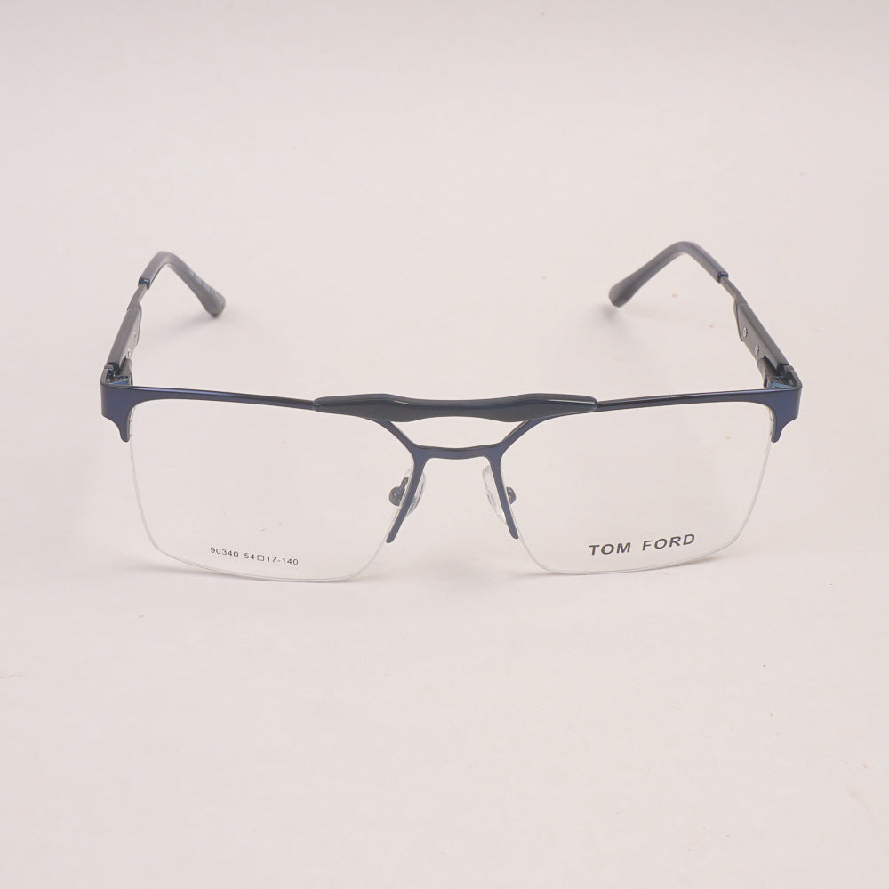 Metal Optical Frame For  Woman Blue Black 90340