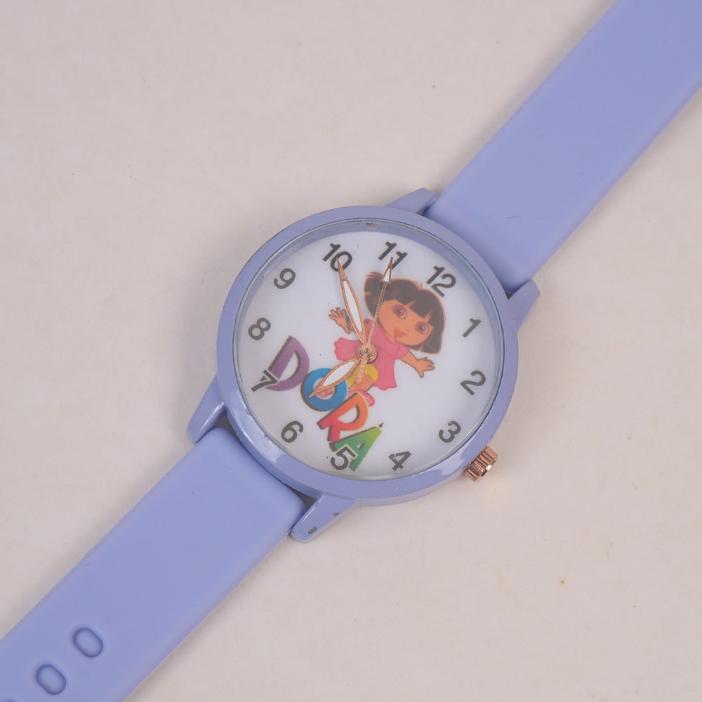 Kids Analogue Watch Light Purple