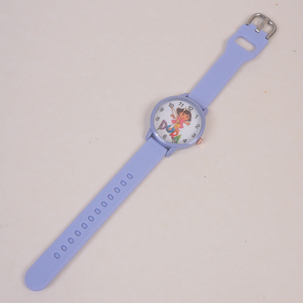 Kids Analogue Watch Light Purple