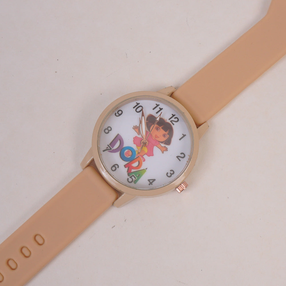 Kids Analogue Watch Beige