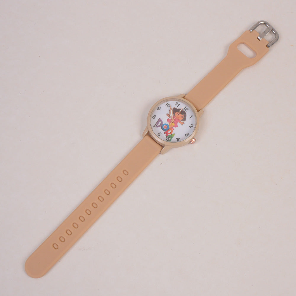 Kids Analogue Watch Beige