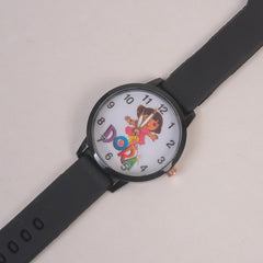 Kids Analogue Watch Black