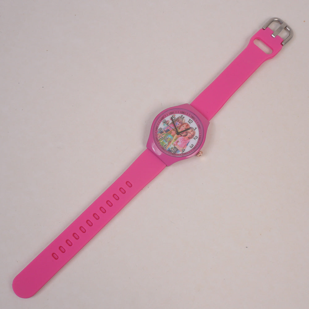 Kids Analogue Watch Pink