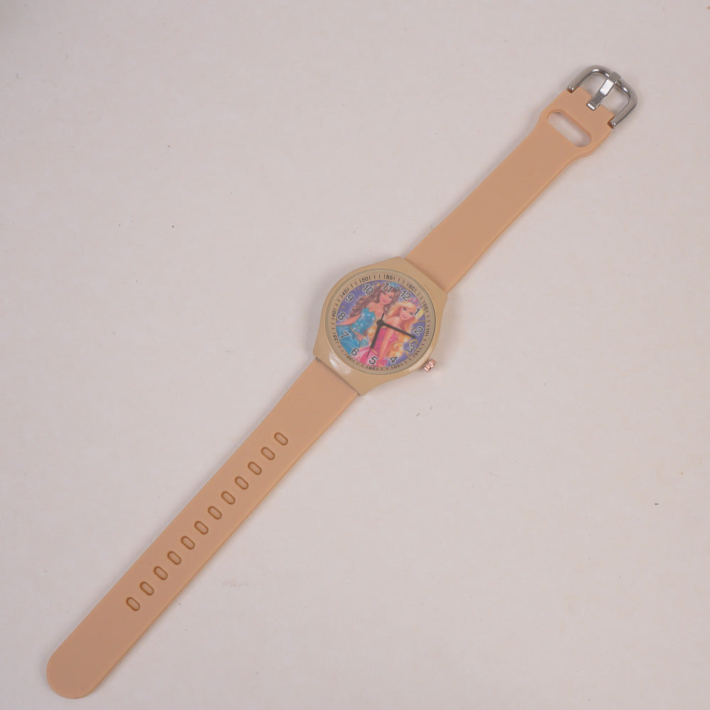 Kids Analogue Watch Beige