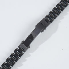 Mens Black Chain Bracelet R