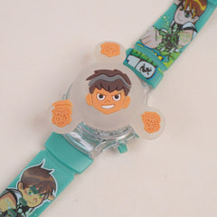 Spinner Watch For KIDS Green B-10