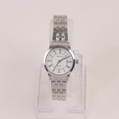 Silver Chain Womans Watch White Dial 6007-4