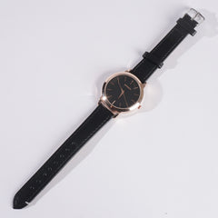 Women Stylish Wrist Watch Black