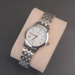 Silver Chain Womans Watch White Dial 6006-9