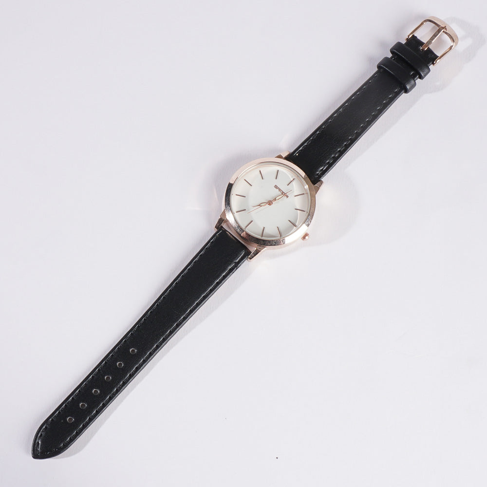 Women Stylish Wrist Watch Black