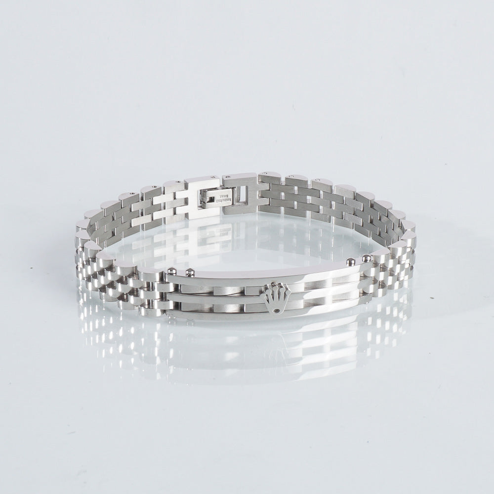 Mens Silver Chain Bracelet