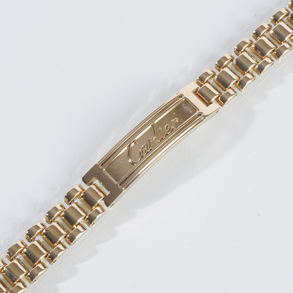 Mens Golden Chain Bracelet C