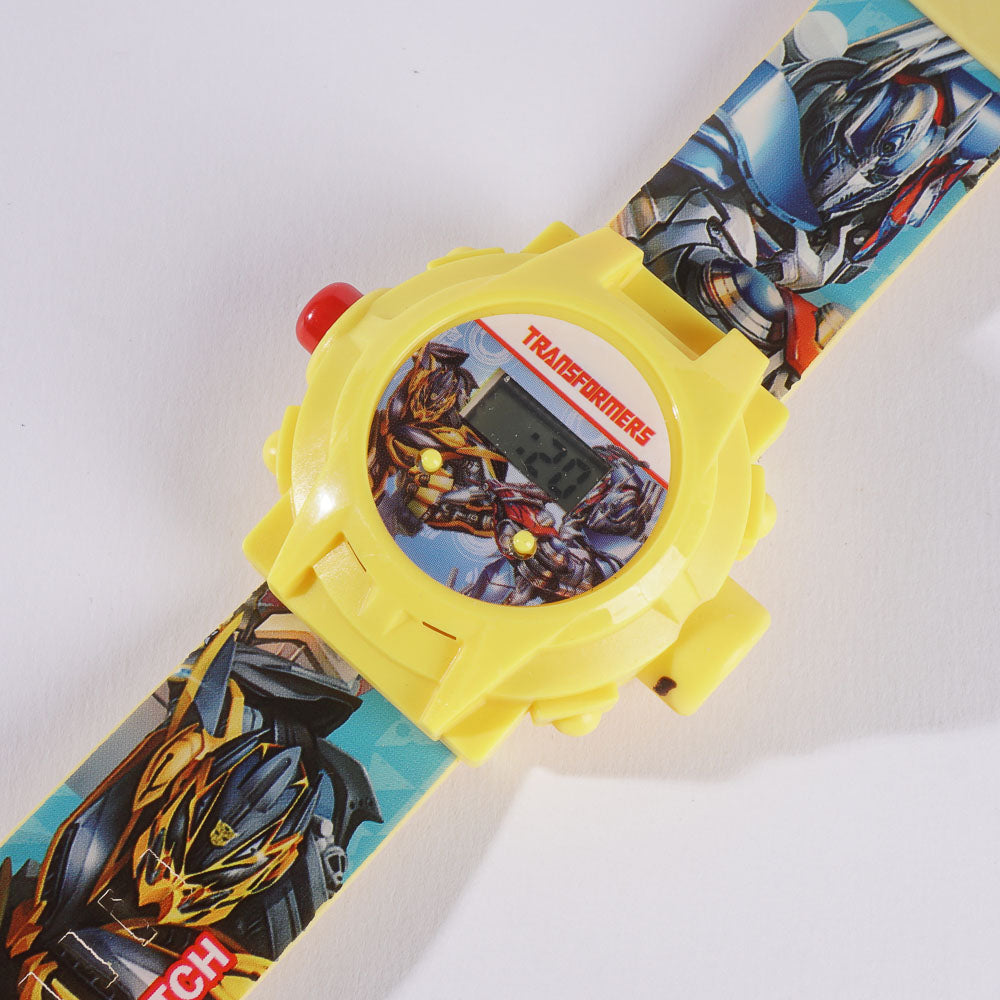 Kids Projection Watch Yellow