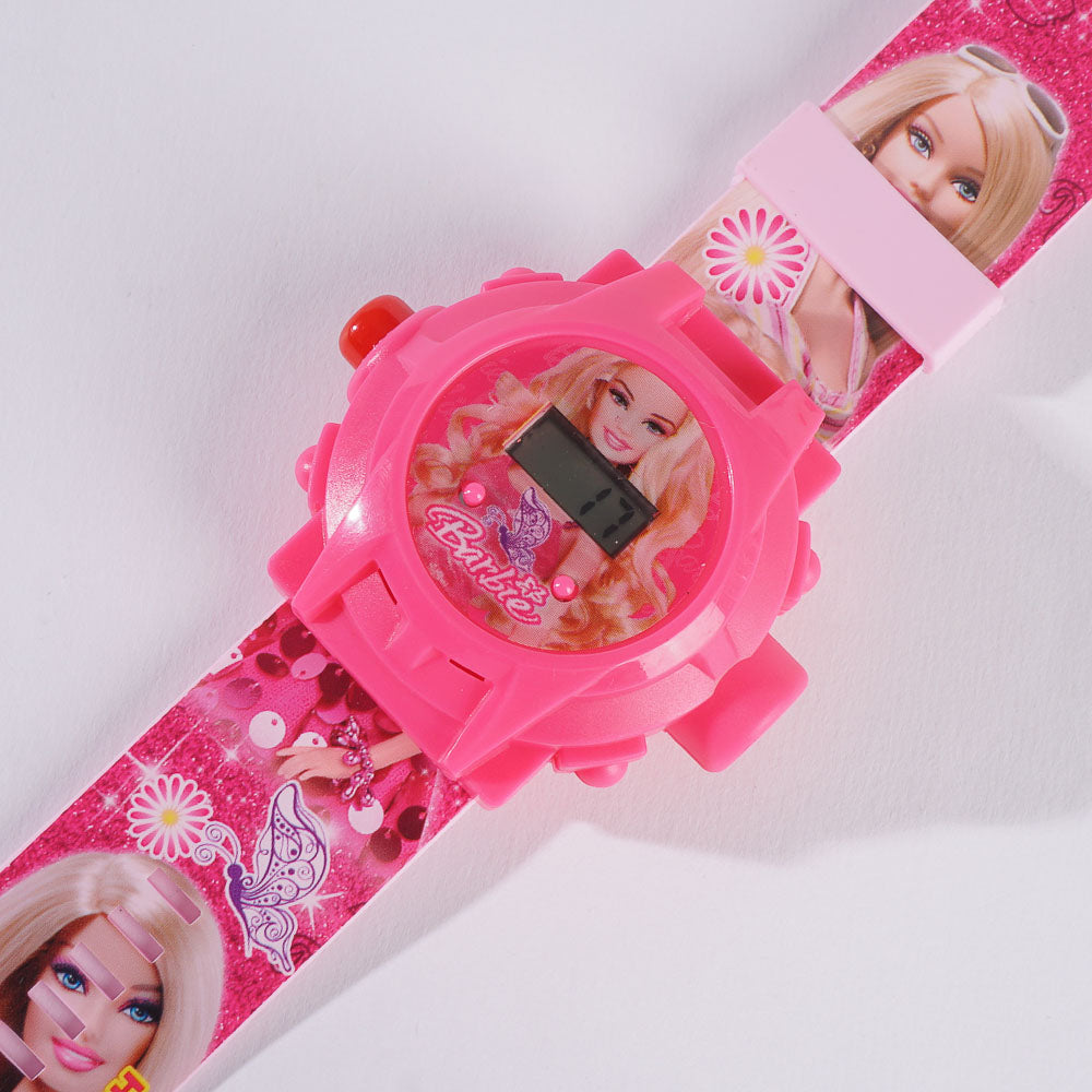 Kids Projection Watch Pink