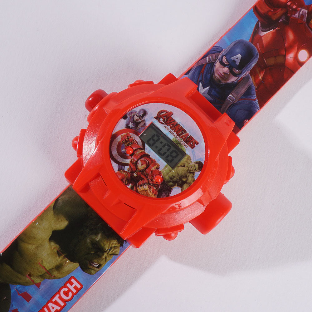 Kids Projection Watch Red
