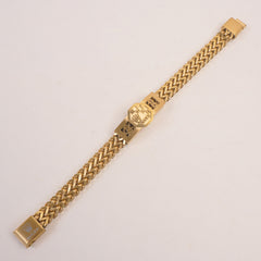 Mens Golden Chain Bracelet R