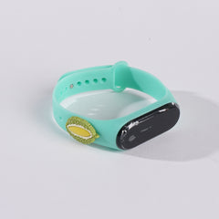 Kids LED Wrist Band Watch Lite Green