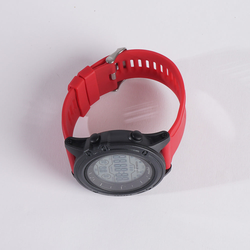 Mans Digital LED Sport Watch Red