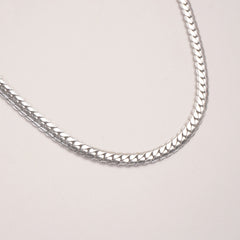 Mans Silver Chain 8mm