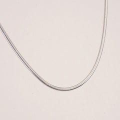 Mans Silver Chain 1mm