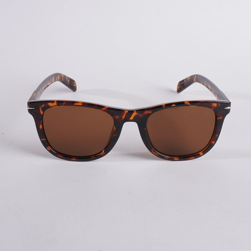 Black Orange Frame Sunglasses for Men & Women BB