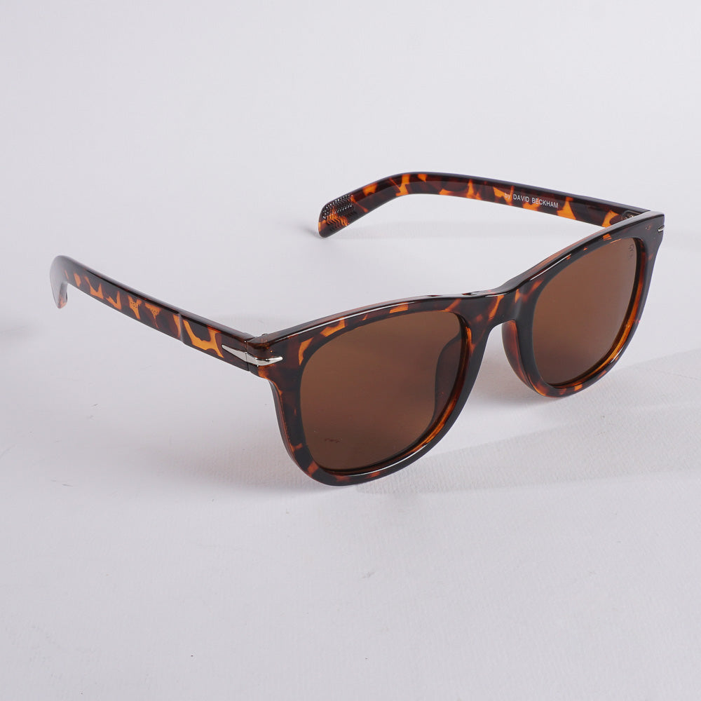 Black Orange Frame Sunglasses for Men & Women BB