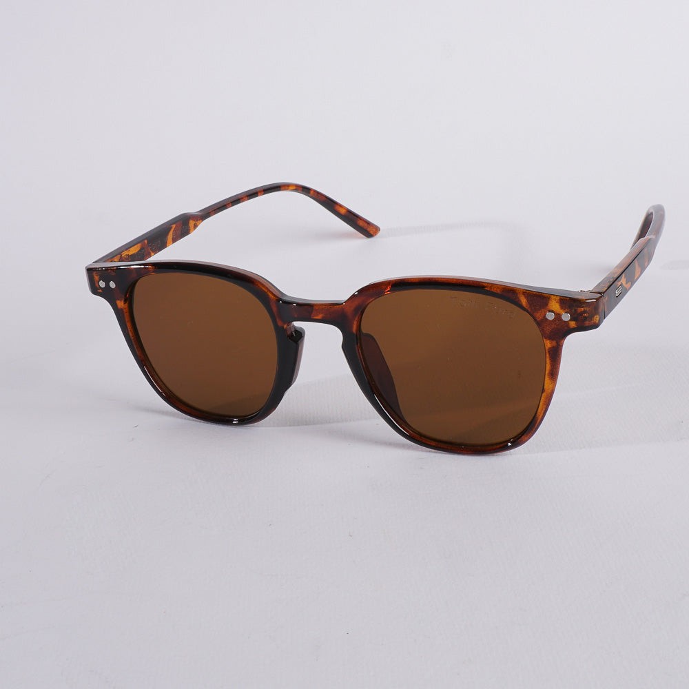 Black Orange Frame Sunglasses for Men & Women TF
