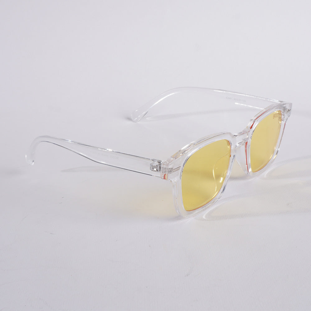 White Frame Sunglasses for Men & Women BB