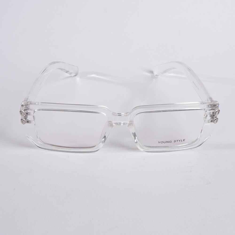 White Optical Frame For Man & Woman