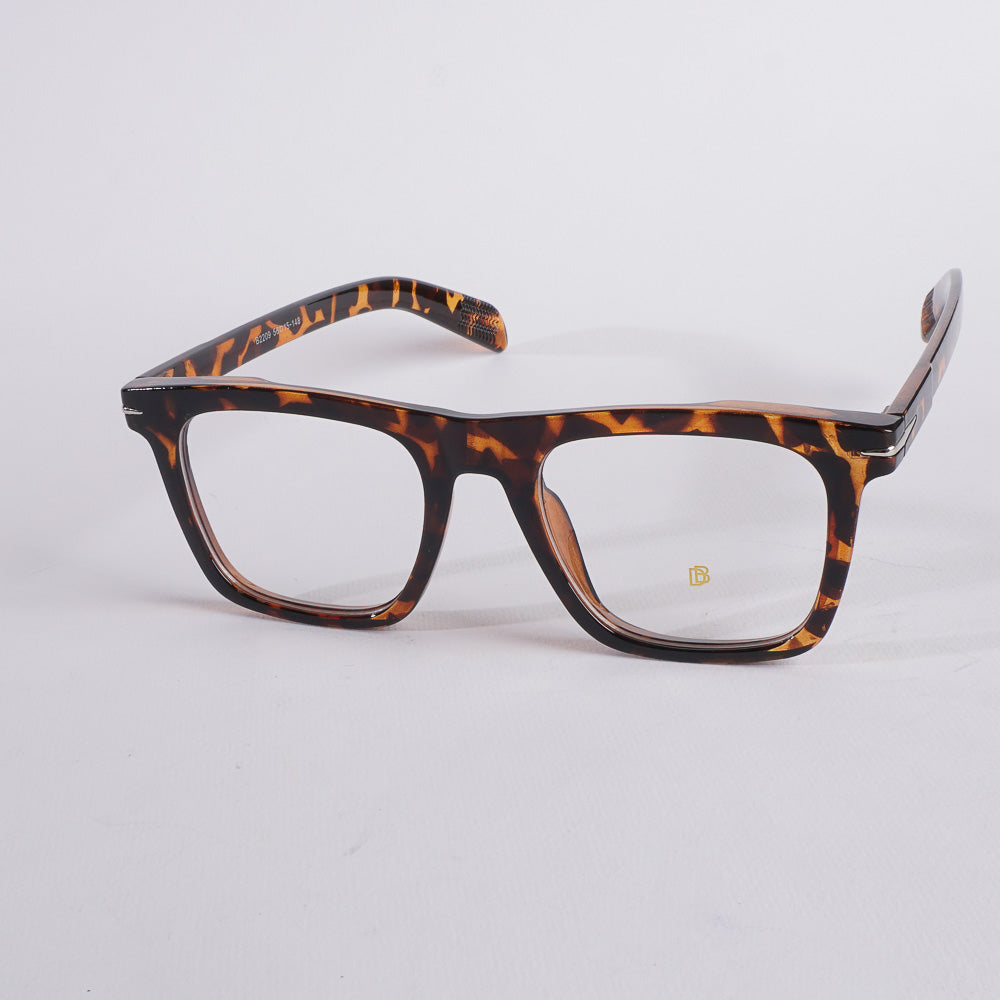 Black_Orange Optical Frame For Man & Woman