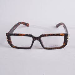 Black-Orange Optical Frame For Man & Woman