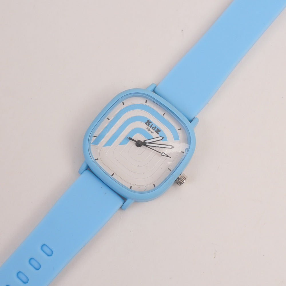 Kids Analogue Watch Cyan