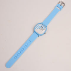 Kids Analogue Watch Cyan