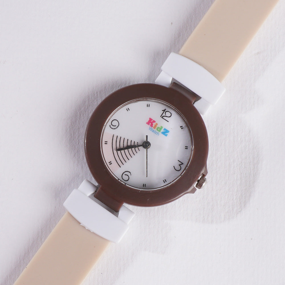 Kids Brown Analog Watch