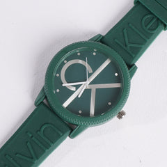 Casual Wrist Watch For Men & Women Green