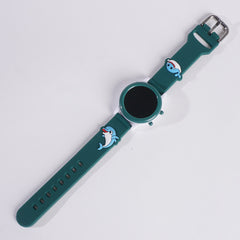 Digital LED Wrist Watch Green