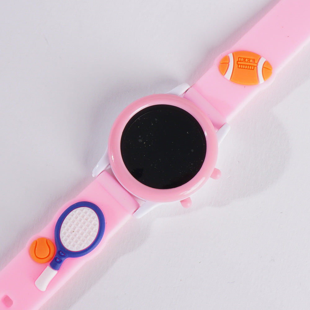 Digital LED Wrist Watch Pink