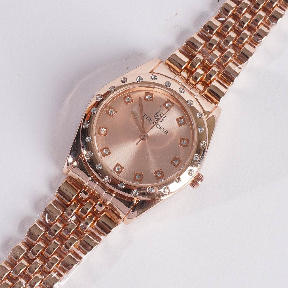 Women's Chain Watch Rosegold