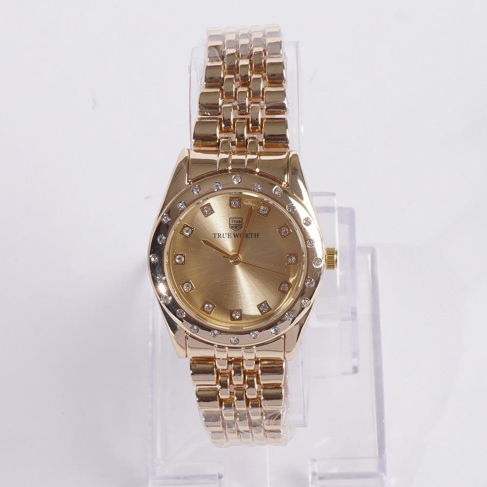 Women's Chain Watch Golden