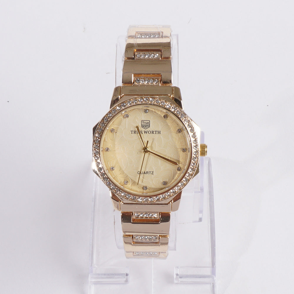 Women's Chain Watch Golden