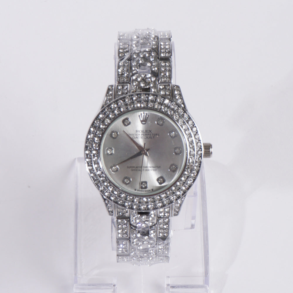 Women's Chain Watch Silver R