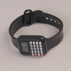 Kids Calculator digital watch black