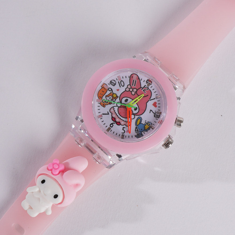 Kids Character Analogue Wrist Watch Pink